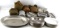 LOT OF WWII & LATER CANTEENS MESS TINS & PLATES