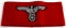 GERMAN WWII SS EAGLE ARMBAND WITH RZM TAG