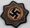 WWII THIRD REICH CLOTH GERMAN CROSS GOLD PANZER