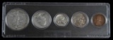1937 S U.S. COIN SET BETTER YEAR 5 COINS