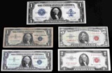 1923 LARGE SIZE NOTE AU SILVER CERTIFICATE STAR