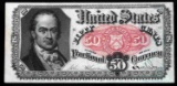 US UNCIRCULATED FRACTIONAL 50 CENT FR1381 BANKNOTE