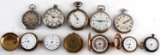 ANTIQUE AND VINTAGE MEN AND WOMEN POCKET WATCH LOT