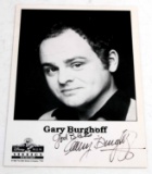 GARY BURGHOFF MASH ACTOR AUTOGRAPHED CARD