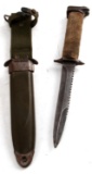 US IMPERIAL M7S SAW WITH M8A1 SCABBARD