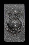 CLARKSDALE MISSISSIPPI POLICE BADGE MONEY CLIP