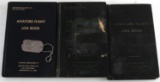 USMC  FLIGHT LOG BOOK LOT OF 3 CAPT KELLEHER