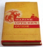 US MARINE OFFICERS GUIDE FROM NAVAL INSTITUTE 1956