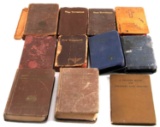 LOT OF 11 US WWII PRAYER BOOKS AND BIBLES