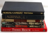WWII MULTI NATION MILITARY BOOK LOT OF 6