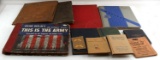 LOT OF 10  WWII & LATER U.S MILITARY PHOTO BOOKS