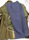 WWII TO MODERN US MILITARY CLOTHING & UNIFORM LOT