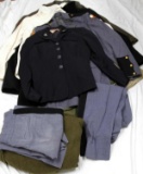 MIXED LOT OF WWII MILITARY CLOTHING UNIFORM & GEAR