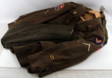 WWII U.S ARMY & MARINE CORP UNIFORM LOT IKE JACKET