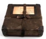 US WWII MAIL CARRIER HARD BOX
