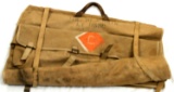 WWII US MARINE CORPS OFFICER CANVAS GARMENT BAG