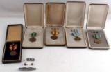 US MILITARY SELECTIVE SERVICE AND MERIT MEDAL LOT