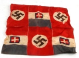 WWII GERMAN THIRD REICH CLOTH HANDKERCHIEF
