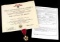 KOREAN WAR US ARMY LEGION OF MERIT AND PAPERWORK