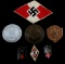 WWII GERMAN 3RD REICH NSDAP ORGANIZATION BADGE LOT