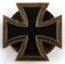 WWII GERMAN THIRD REICH IRON CROSS 1ST CLASS BADGE