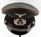 WWII GERMAN THIRD REICH PANZER OFFICER VISOR CAP