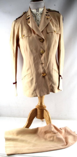 WWII LIEUTENANT ARMY AIR CORP FEMALE NURSE UNIFORM