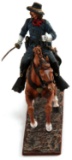 ST PETERSBURG COLLECTION CUSTER ON HORSE FIGURE