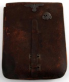 GERMAN WWII WAFFEN SS OFFICER LEATHER MAP CASE