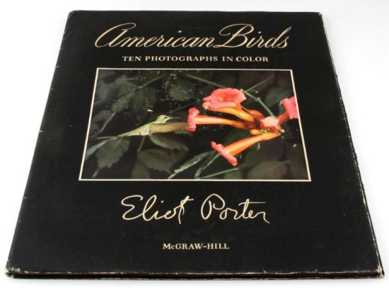 1953 ELLIOT PORTER SET OF 10 PHOTOGRAPHS OF BIRDS
