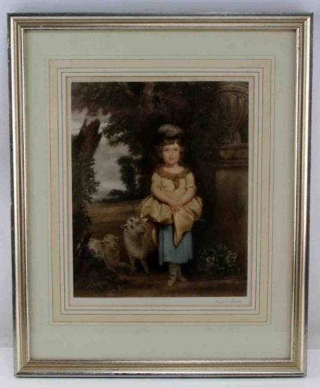 RICHARD SMYTHE HAND SIGNED COLOR ENGRAVING