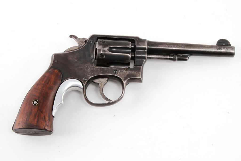 Antique Smith Wesson 38 Special W Extended Grip Firearms Antique Smith Wesson 38 Special W