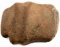 PRIMITIVE EARLY LARGE TAN STONE GROOVED AX 6 INCH
