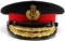 MID 20TH CENTURY INDIAN ARMY GENERALS DRESS CAP