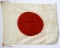 WWII IMPERIAL JAPANESE SILK MADE MEATBALL FLAG