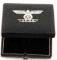 1939 IRON CROSS MEDAL BOX BLACK WITH SILVER