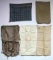 WWII GERMAN TABLE CLOTH LOT WITH SWASTIKAS