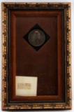HENRY W BEECHER BRONZE MEDAL CLIPPED SIGNATURE