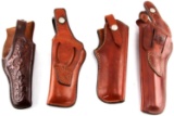 2 BIANCHI HOLSTERS 58H S&W 22 AUTO 89 & GALCO