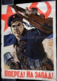 LOT OF RUSSIAN PROPOGANDA POSTERS FROM 1940S