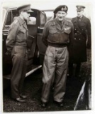 WWII PERIOD PHOTOGRAPH FIELD MARSHALL MONTGOMERY