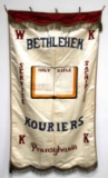 1920S KKK WOMEN OF THE KU KLUX KLAN BANNER FLAG
