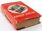 WWII 1941 ENGLISH EDITION OF MEIN KAMPF W JACKET