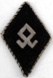 WWII GERMAN ELITE OFFICERS LETTISHE DIVISION CUFF