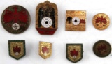 WWII THIRD REICH GERMAN POLICE SHOOTING BADGES