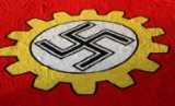 WWII GERMAN THIRD REICH LABOR FRONT DAF FLAG