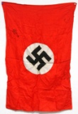 WWII GERMAN THIRD REICH THREE PIECE NATIONAL FLAG