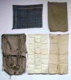 WWII GERMAN TABLE CLOTH LOT WITH SWASTIKAS