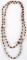 INDIAN TRADE BEADS RED & WHITE CALIFORNIA SITE