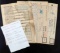 AUSCHWITZ PRISONER LETTER & ANTI SEMETIC DOCUMENTS